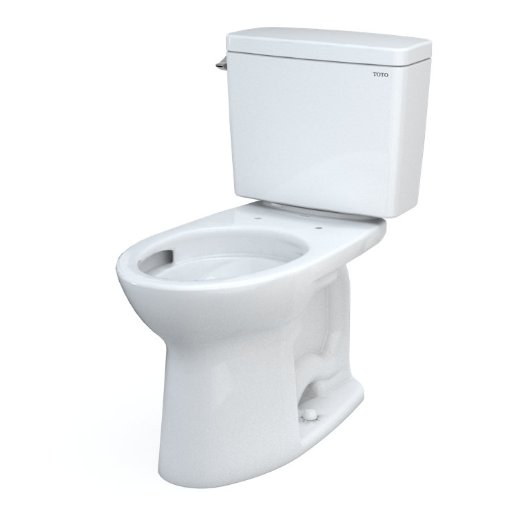 TOTO Drake® 1.28 GPF (Water Efficient) Elongated TwoPiece Toilet with